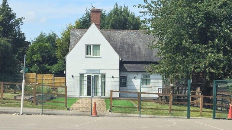 A view of the 'Tree House' on the grounds of Python Hill Academy.