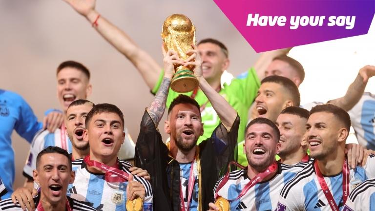 Argentina lift the world cup