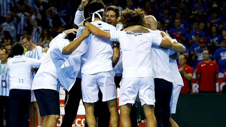 Argentina celebrate