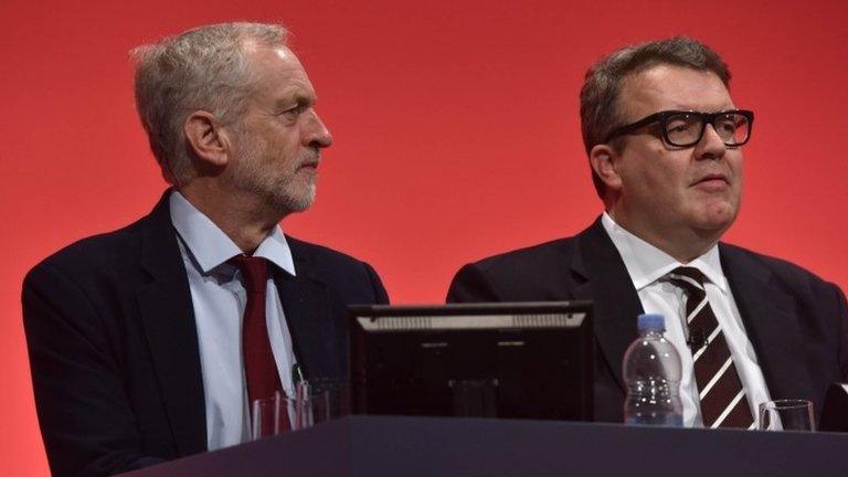 Jeremy Corbyn and Tom Watson