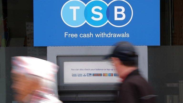 TSB cash machine