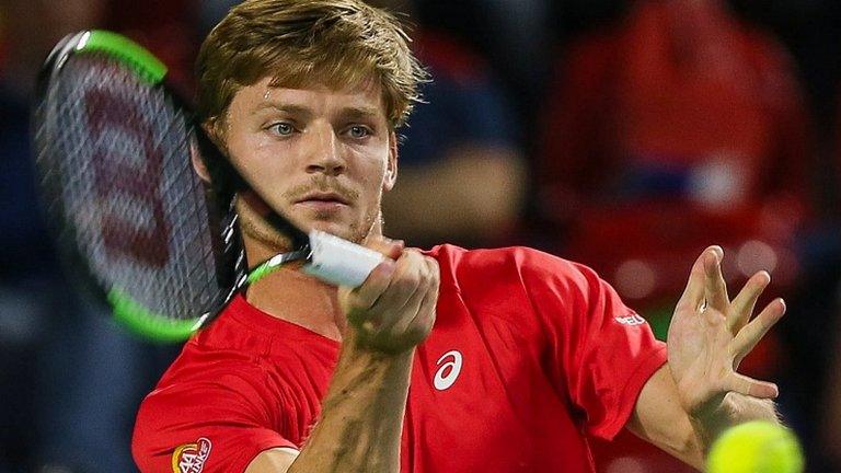 Belgium's David Goffin