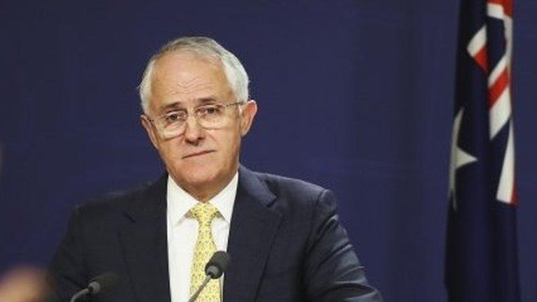 Prime Minister Malcolm Turnbull speaks during a press conference at the Commonwealth Parliament Offices on July 3, 2016 in Sydney, Australia.