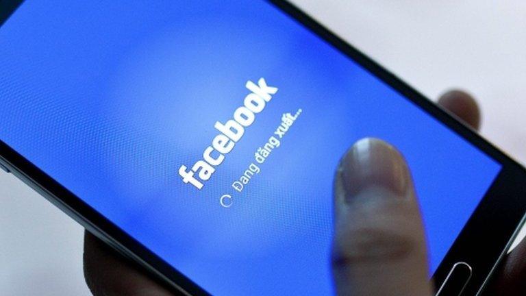 Facebook on a Smartphone