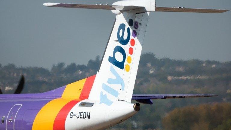 Flybe tailfin