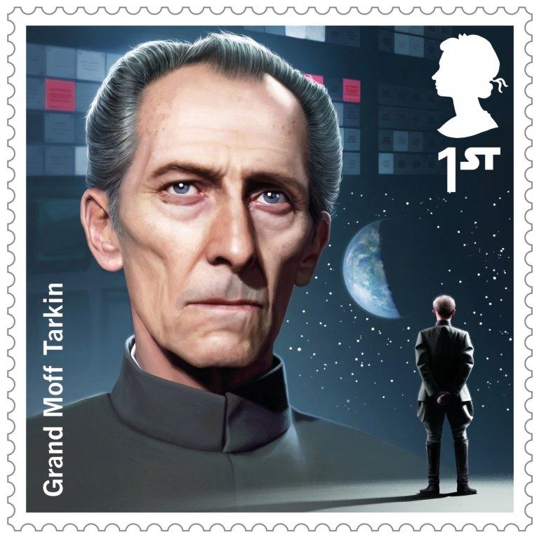 Peter Cushing as Grand Moff Tarkin