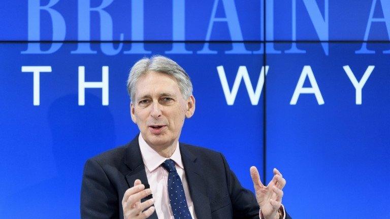 Philip Hammond at Davos