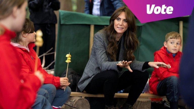 Princess Catherine with children
