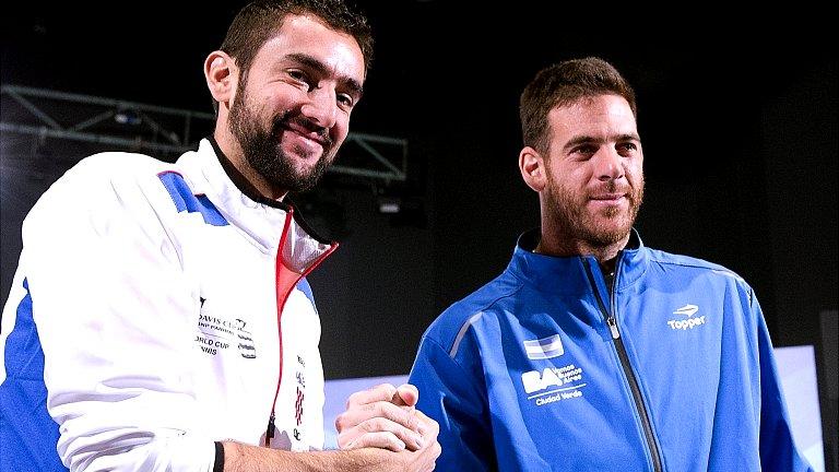 Marin Cilic and Juan Martin del Potro