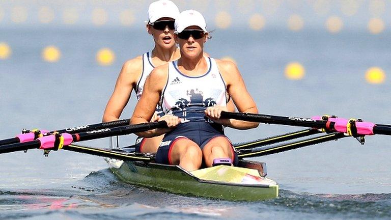 Vicky Thornley and Katherine Grainger