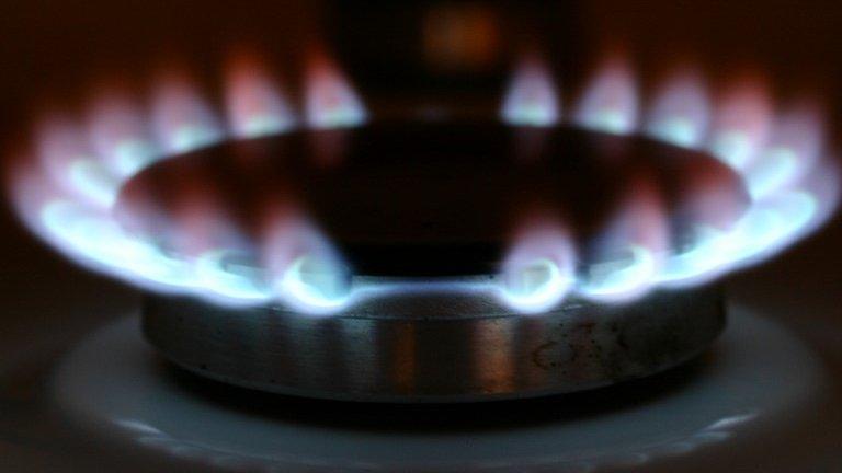 Gas ring on a hob