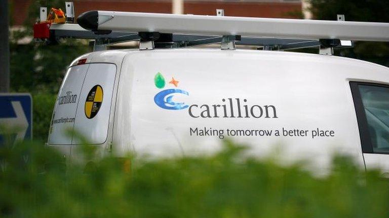 Carillion van