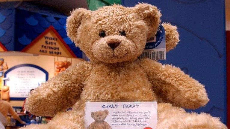 Build-A-Bear toy bear