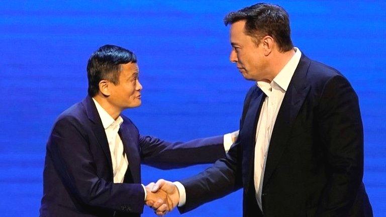 Jack Ma and Elon Musk