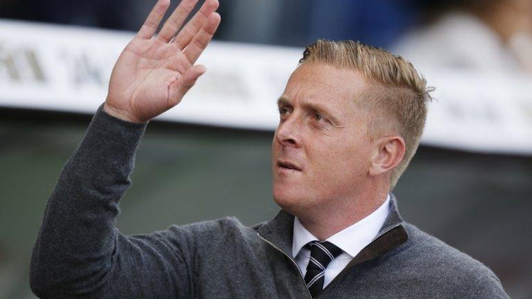 Swansea manager Garry Monk