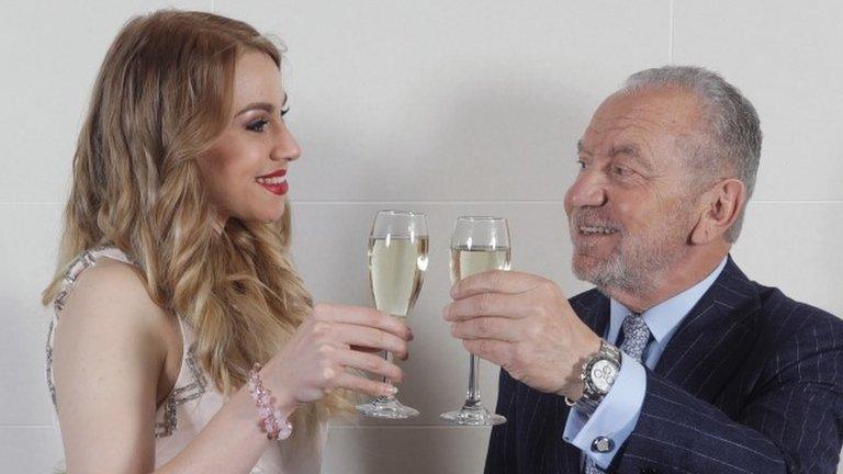 Alana Spencer and Lord Sugar