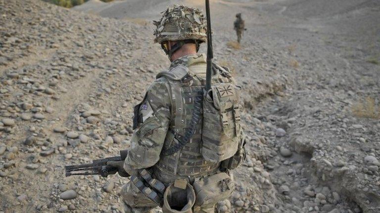 Soldier in Afghanistan