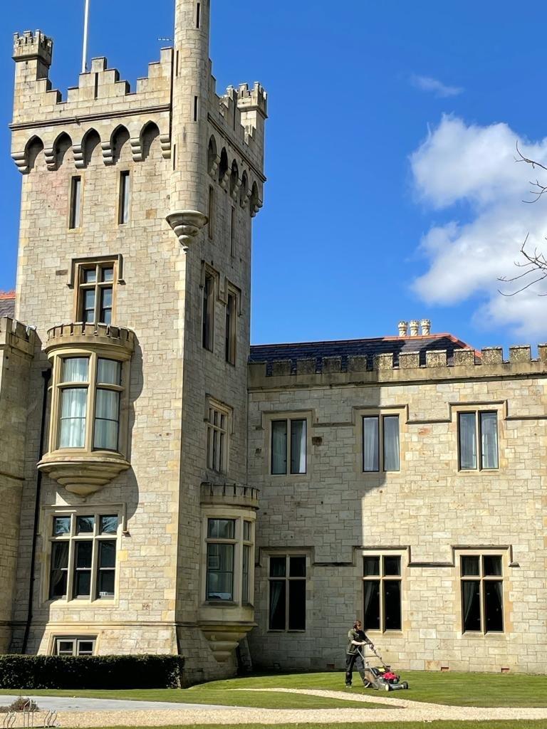 Gardener at Lough Eske