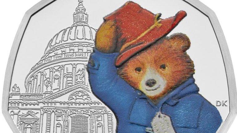 Paddington at St Pauls 50p coin