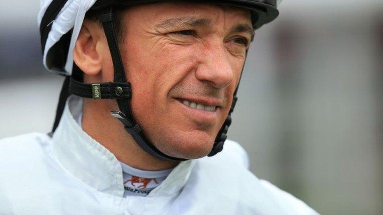 Jockey Frankie Dettori