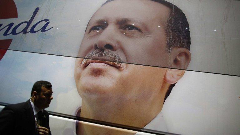 Image of Turkish PM Recep Tayyip Erdogan