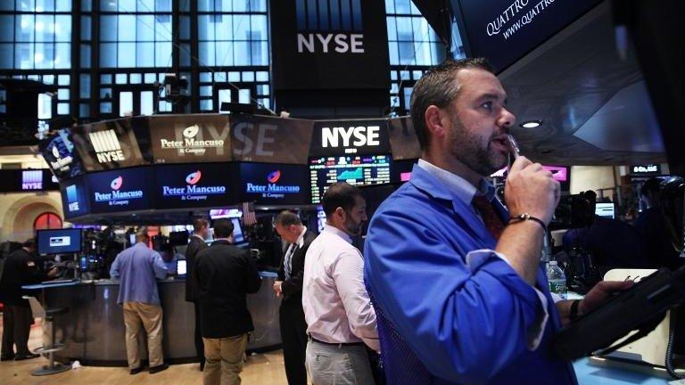 Traders at the New York Stock Exchange