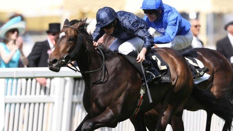 Ryan Moore at Royal Ascot