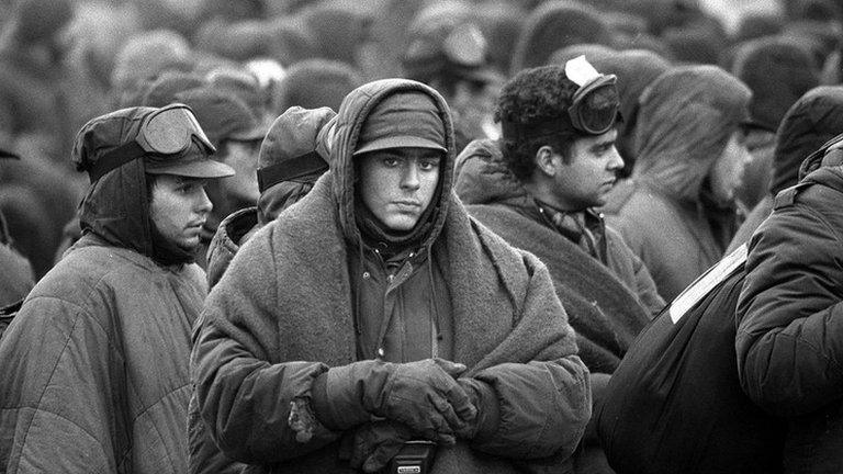 Argentine war prisoners, 15 June 1982