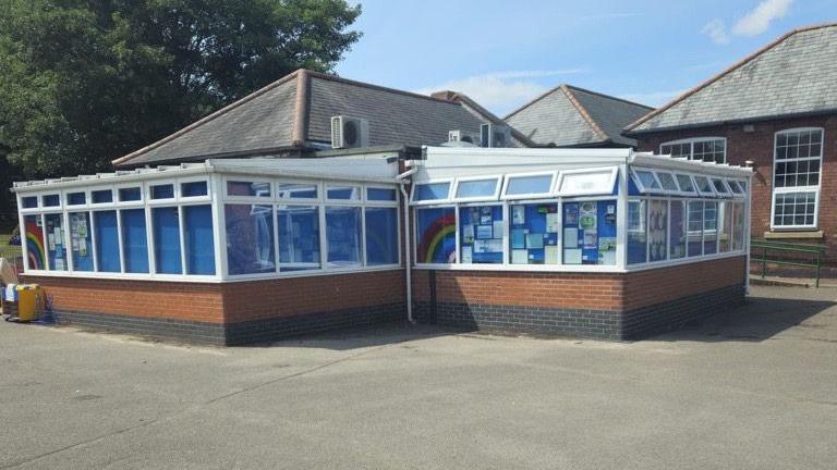 Another view of the current Little Nippers Pre-school building.