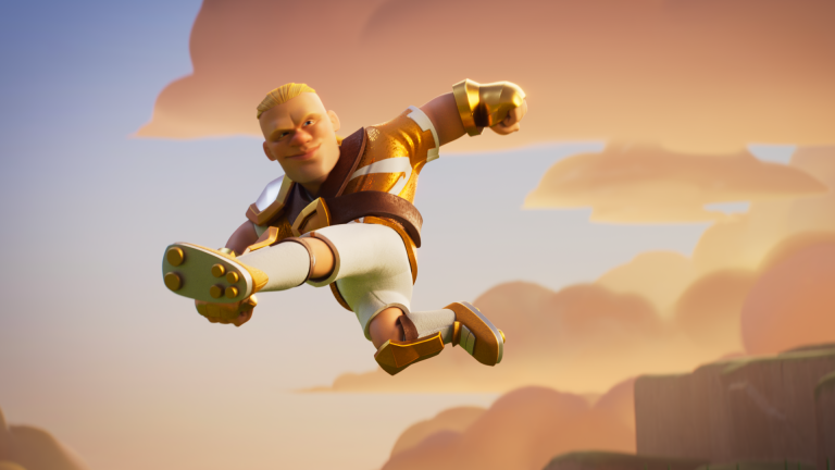 Erling Haaland in a campaign for mobile video game Clash of Clans