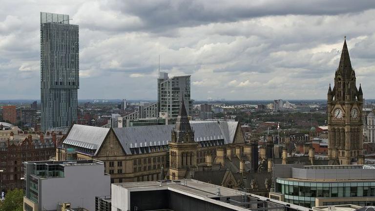 Manchester skyline