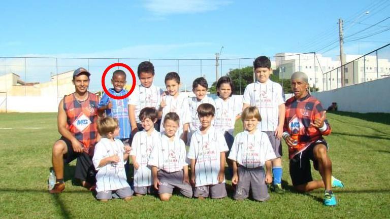 Estevao was moved up age groups because of his talent 