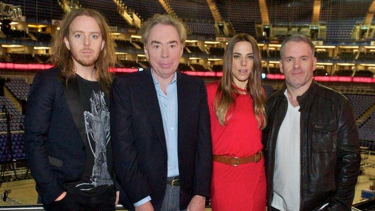 Minchin, Lloyd Webber, Chisholme and Moyles