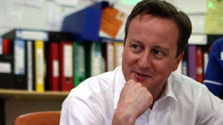 Prime Minister David Cameron