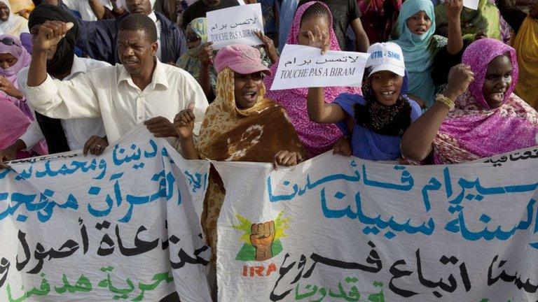 Demonstration in Nouakchott