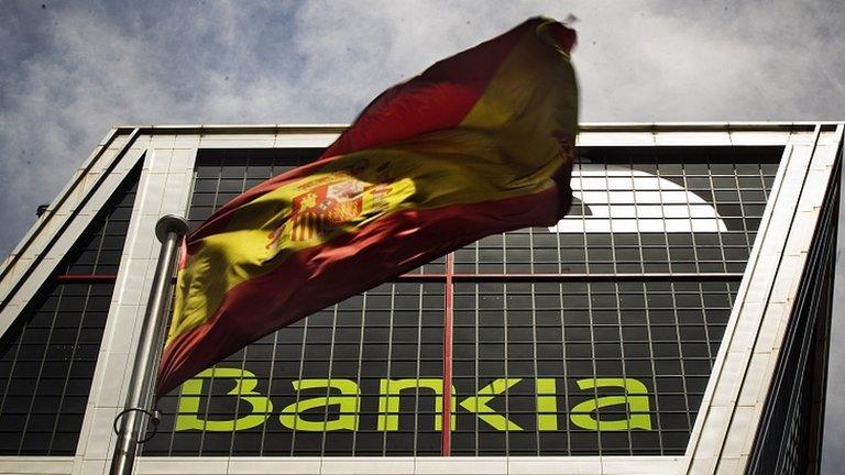 Bankia's headquarters in Madrid (file image)