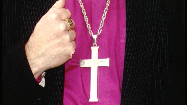 Bishop's cross and clothing
