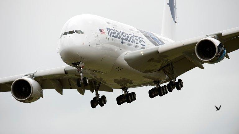 An Airbus A380