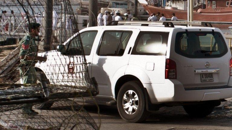 Policeman in Dubai (file)