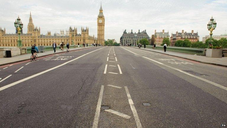 Quiet Westminster Bridge