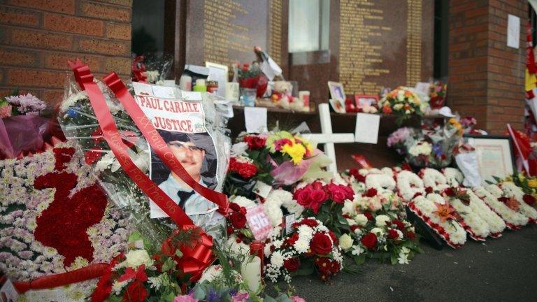 Tributes at Anfield