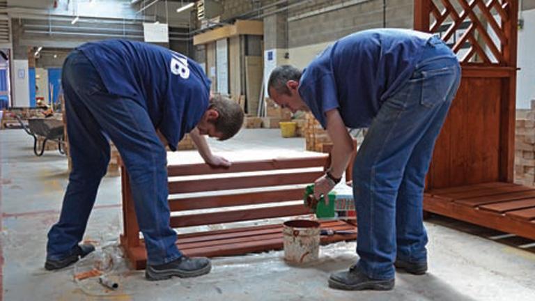 Prisoners training in Barlinnie