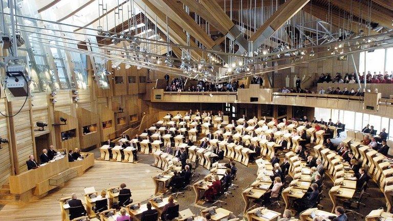 Holyrood chamber