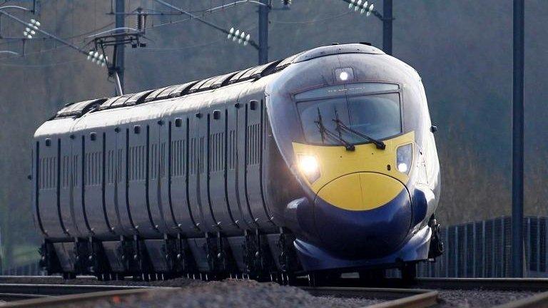 A high-speed train