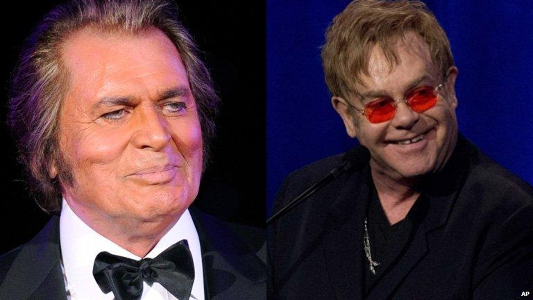 Engelbert Humperdinck and Sir Elton John