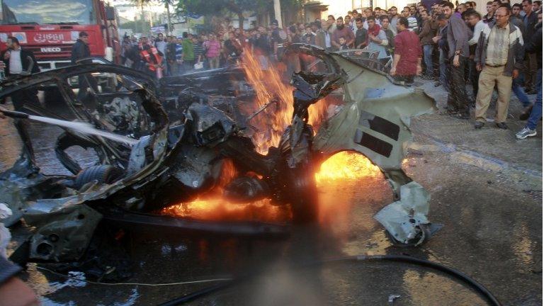 Gaza City air strike