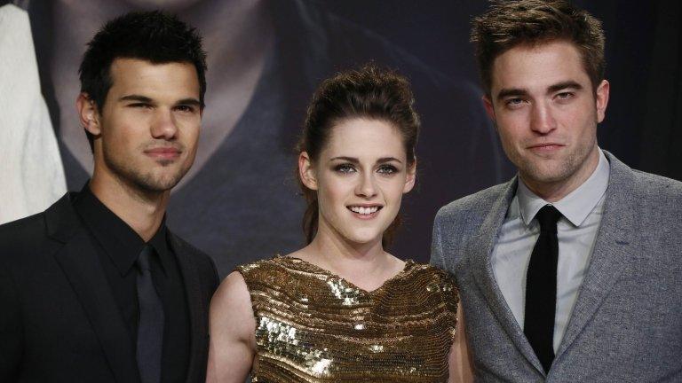 Taylor Lautner, Kristen Stewart and Robert Pattinson