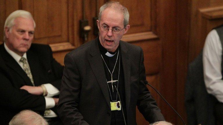 Bishop of Durham, Justin Welby