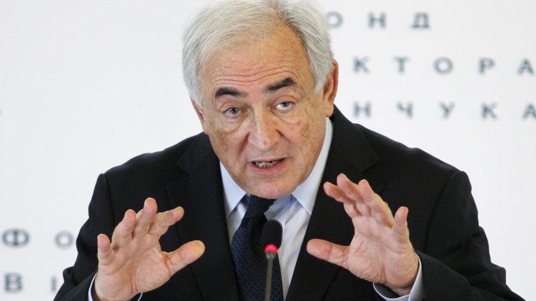 Dominique Strauss-Kahn in Kiev, 4 April 2012