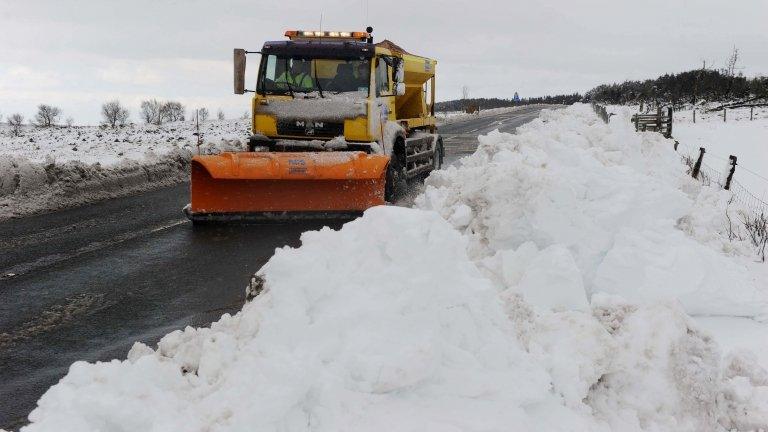 Snow plough